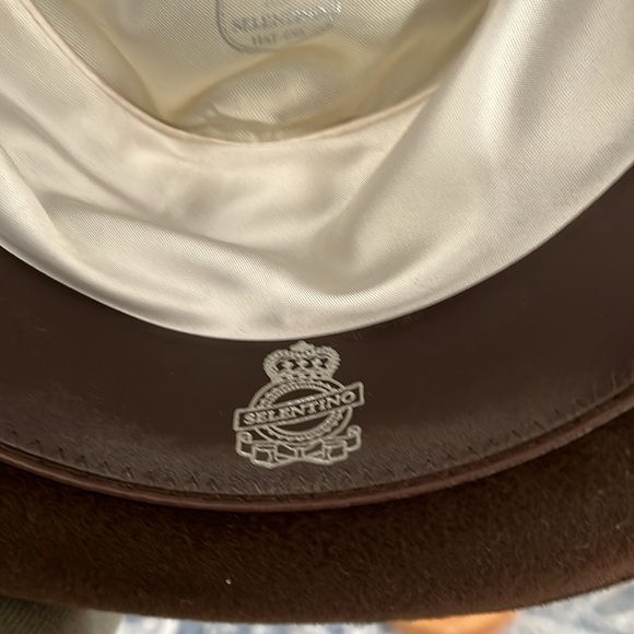 Genuine Velour hat by Selentino Maple size 7 3/8 (59) - Picture 5 of 10